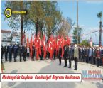 Mudanya'da Coşkulu  Cumhuriyet Bayramı Kutlaması